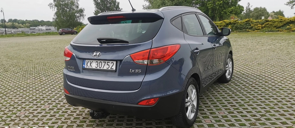 Hyundai ix35 cena 46800 przebieg: 99200, rok produkcji 2013 z Dobczyce małe 277